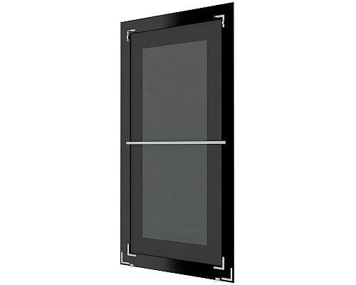 Приобрести Зеркало напольное 79х200 см белая кожа с хромом Evoform Definite floor BY 6041 в магазине сантехники Santeh-Crystal.ru