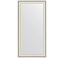 Зеркало 78х158 см белая кожа с хромом Evoform Definite BY 7635