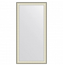 Зеркало 78х158 см белая кожа с хромом Evoform Definite BY 7635