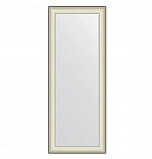 Зеркало 58х148 см белая кожа с хромом Evoform Definite BY 7628