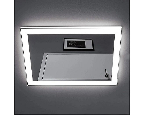 Купить Зеркало с подсветкой 90х85 см Aquanet Алассио 00196636 в магазине сантехники Santeh-Crystal.ru