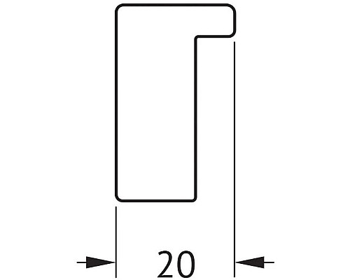 Купить Зеркало 66х146 см белый Evoform Definite BY 7479 в магазине сантехники Santeh-Crystal.ru