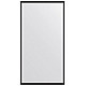 Приобрести Зеркало 56х106 см черный Evoform Definite BY 7464 в магазине сантехники Santeh-Crystal.ru