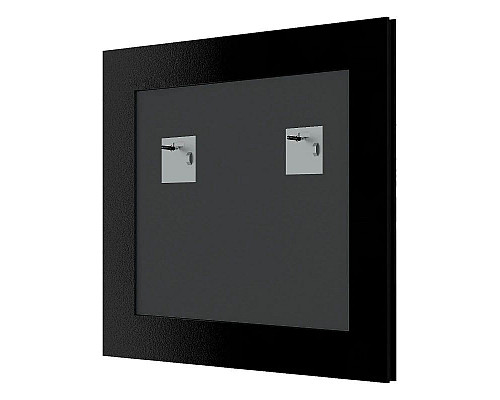 Купить Зеркало 56х56 см черный Evoform Definite BY 7462 в магазине сантехники Santeh-Crystal.ru