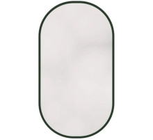 Зеркало 55х95 см зеленый матовый Caprigo Контур М-359-134