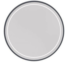 Зеркало 80х80 см графит матовый Caprigo Контур М-188S-L810