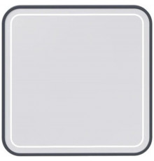 Зеркало 80х80 см графит матовый Caprigo Контур М-288S-L810