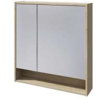 Зеркальный шкаф 75,8х80 см дуб мадуро Caprigo 2051-Дуб мадуро