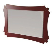 Зеркало 124,6х84,2 см бордо матовый Caprigo Bourget 11032-B013