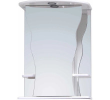 Зеркальный шкаф 55х71,2 см белый глянец R Onika Каприз 205511