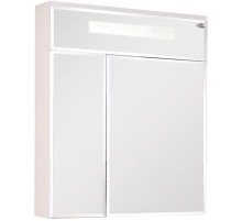 Зеркальный шкаф 70х73,6 см белый глянец Onika Сигма 207016