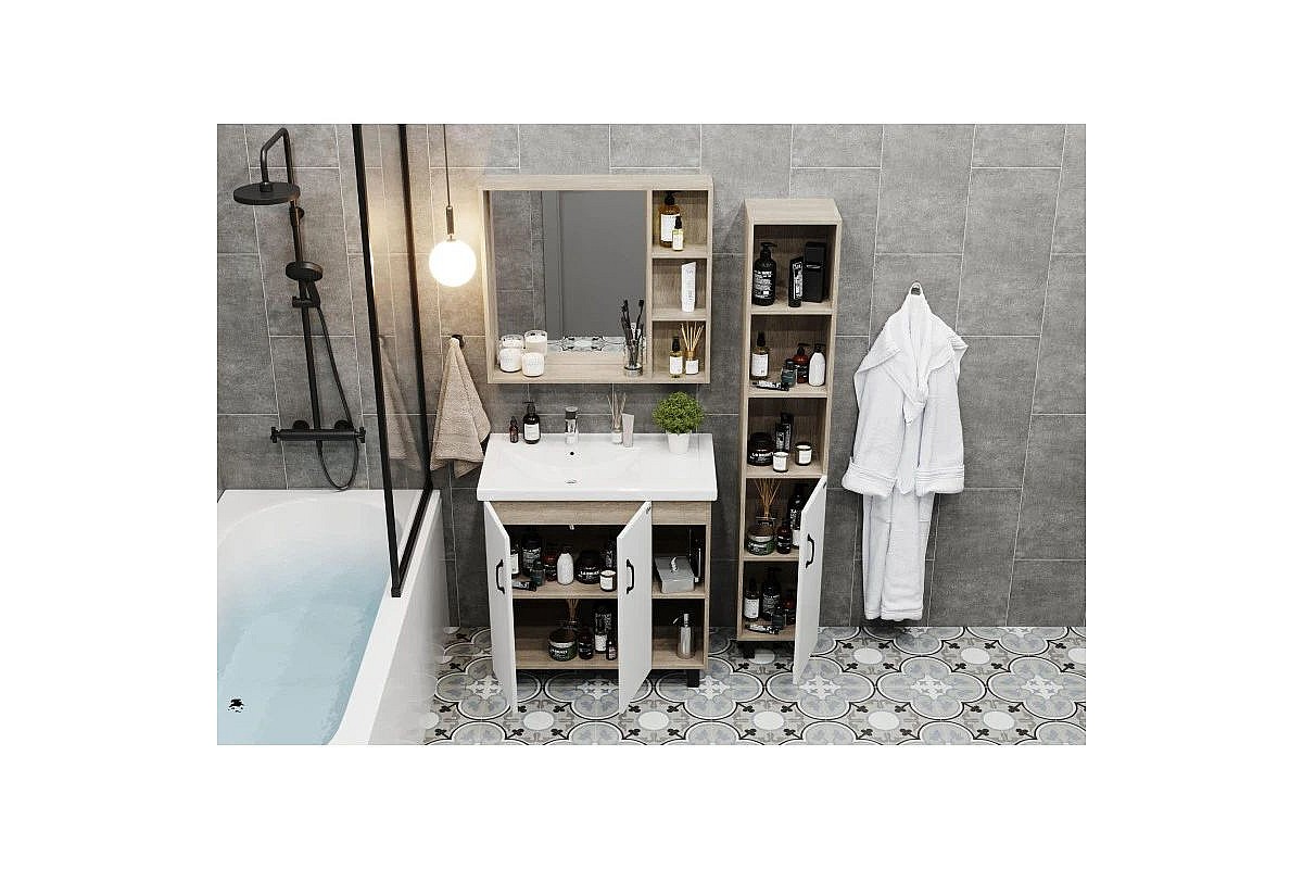 Onika мебель для ванной легран 60 дуб галифакс