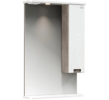 Зеркальный шкаф 52х86 см белый глянец R Onika Харпер 205216