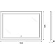 Купить Зеркало 98,5х68,5 см BelBagno Kraft SPC-KRAFT-985-685-TCH-WARM в магазине сантехники Santeh-Crystal.ru