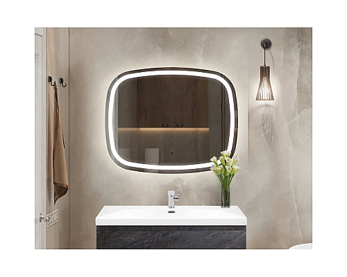 Заказать Зеркало 110х80 см Cezares Molveno CZR-SPC-MOLVENO-1100-800-MOV в магазине сантехники Santeh-Crystal.ru