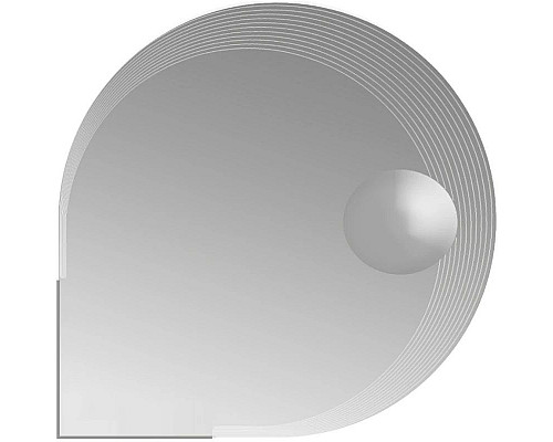 Заказать Зеркало 90х90 см Cezares 45012 в магазине сантехники Santeh-Crystal.ru