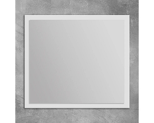 Купить Зеркало 90х80 см белый глянец Cezares 45008 в магазине сантехники Santeh-Crystal.ru