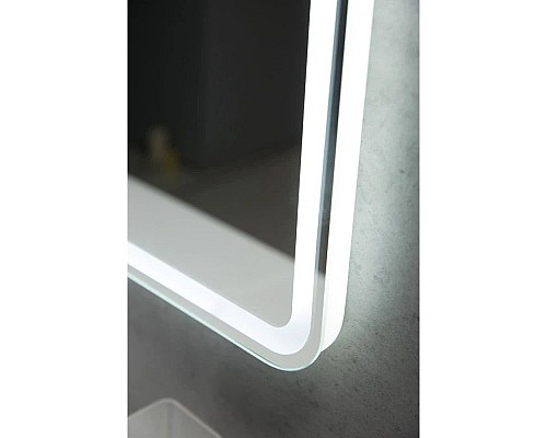 Купить Зеркало 90х60 см BelBagno Marino SPC-MAR-900-600-LED-BTN в магазине сантехники Santeh-Crystal.ru