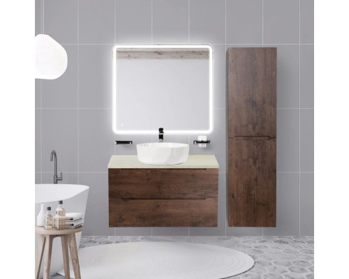 Заказать Зеркало 90х80 см BelBagno Marino SPC-MAR-900-800-LED-TCH в магазине сантехники Santeh-Crystal.ru