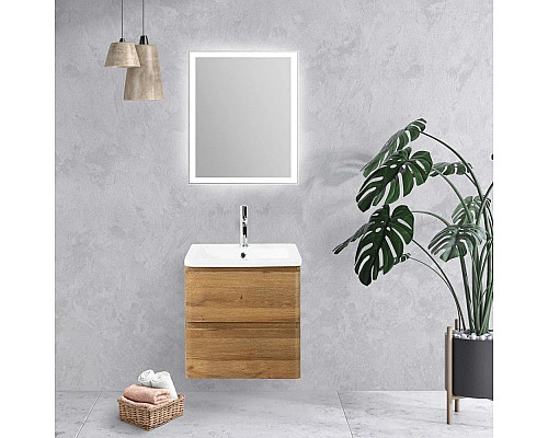 Заказать Зеркало 50х60 см BelBagno SPC-GRT-500-600-LED-BTN в магазине сантехники Santeh-Crystal.ru