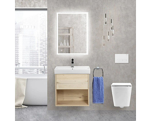 Приобрести Зеркало 60х80 см BelBagno SPC-GRT-600-800-LED-TCH в магазине сантехники Santeh-Crystal.ru