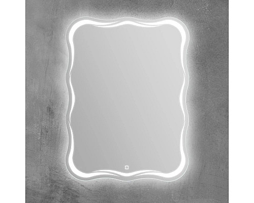 Приобрести Зеркало 60х80 см BelBagno SPC-OND-600-800-LED-TCH в магазине сантехники Santeh-Crystal.ru