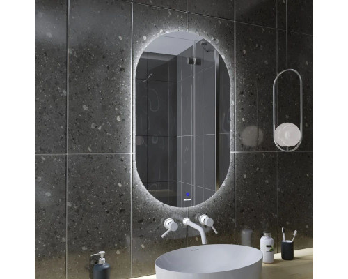 Купить Зеркало 60х100 см Grossman Nero 2460100 в магазине сантехники Santeh-Crystal.ru