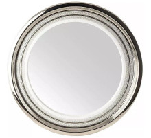 Зеркало 69х69 см белый декор платина Migliore Dubai 28449