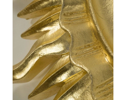 Приобрести Зеркало 98х98 см золотой Migliore Солнышко 30609 в магазине сантехники Santeh-Crystal.ru