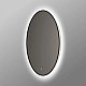 Зеркало 70x70 см черный Vincea VLM-3DE700B