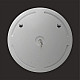 Зеркало 70x70 см черный Vincea VLM-3DE700B