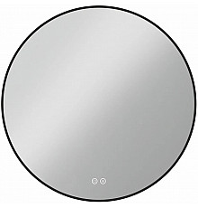 Зеркало 70x70 см черный Vincea VLM-3DE700B-2