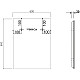 Зеркало 60x80 см черный Vincea VLM-3VN600B