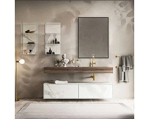 Зеркало 60x80 см черный Vincea VLM-3VN600B-2