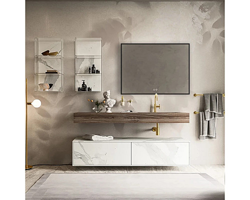 Зеркало 80x60 см черный Vincea VLM-3VN800B-2 Зеркало 80x60 см черный Vincea VLM-3VN800B-2