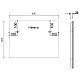 Зеркало 80x60 см черный Vincea VLM-3VN800B-2