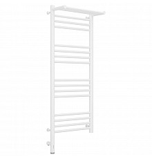 Полотенцесушитель электрический 1000х400 белый матовый МЭМ левый Сунержа Богема с полкой 3.0 30-5806-1040