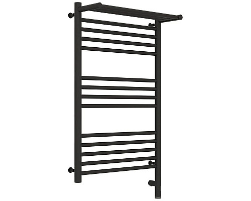 Приобрести Полотенцесушитель электрический 800х500 темный титан муар МЭМ правый Сунержа Богема с полкой 3.0 15-5807-8050 в магазине сантехники Santeh-Crystal.ru