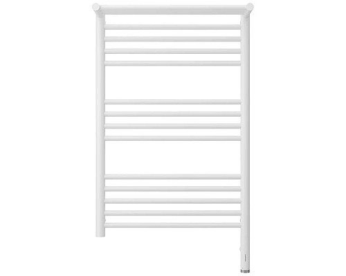 Купить Полотенцесушитель электрический 800х500 белый матовый МЭМ правый Сунержа Богема с полкой 3.0 30-5807-8050 в магазине сантехники Santeh-Crystal.ru