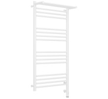 Полотенцесушитель электрический 1000х500 белый матовый МЭМ правый Сунержа Богема с полкой 3.0 30-5807-1050