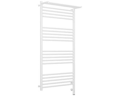 Приобрести Полотенцесушитель электрический 1200х600 белый матовый МЭМ правый Сунержа Богема с полкой 3.0 30-5807-1260 в магазине сантехники Santeh-Crystal.ru