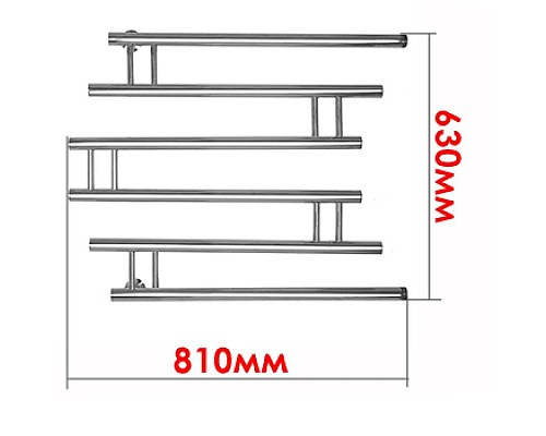 Купить Полотенцесушитель водяной 600x700 Energy Modern EWTRMODRN0607000000 в магазине сантехники Santeh-Crystal.ru