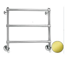 Полотенцесушитель водяной Margaroli Sole 440/370 золото