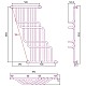 Купить Полотенцесушитель водяной 1000х850 Сунержа Нега 00-0225-1085 в магазине сантехники Santeh-Crystal.ru