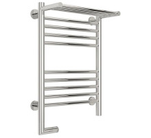 Полотенцесушитель электрический 600х400 МЭМ левый Сунержа Богема с полкой 2.0 00-5206-6040