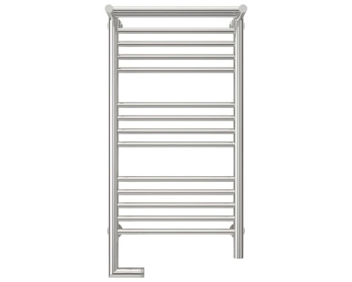 Заказать Полотенцесушитель электрический 800х400 МЭМ левый Сунержа Богема с полкой 2.0 00-5206-8040 в магазине сантехники Santeh-Crystal.ru