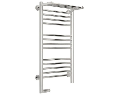 Заказать Полотенцесушитель электрический 800х400 МЭМ левый Сунержа Богема с полкой 2.0 00-5206-8040 в магазине сантехники Santeh-Crystal.ru