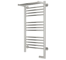 Полотенцесушитель электрический 800х400 МЭМ правый Сунержа Богема с полкой 2.0 00-5207-8040