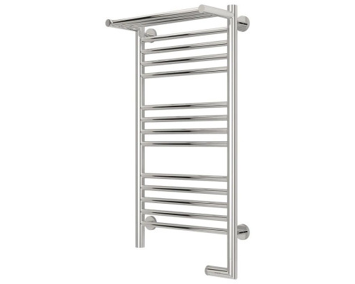 Купить Полотенцесушитель электрический 800х400 МЭМ правый Сунержа Богема с полкой 2.0 00-5207-8040 в магазине сантехники Santeh-Crystal.ru