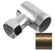 Уголок переходной 1" нар.р. - 3/4" н/г состаренная бронза Сунержа 05-1505-0134